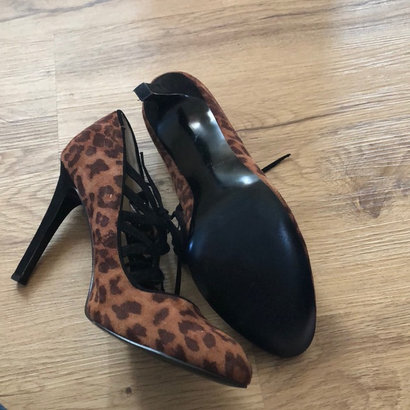 Nine West Lace Up Heels - Picture 4 of 5